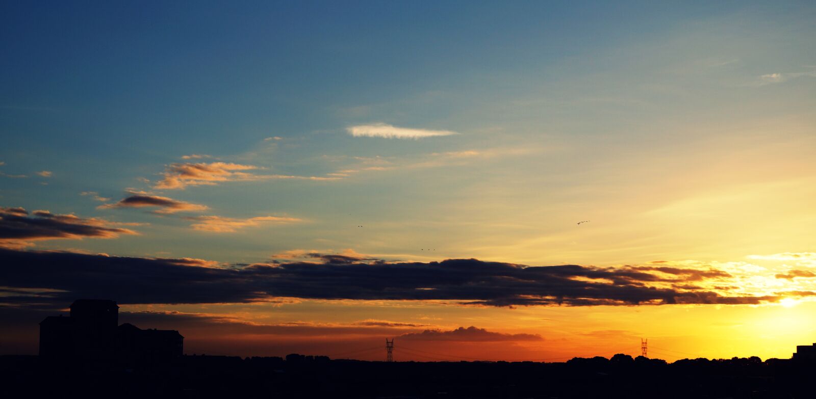 Sony DT 18-55mm F3.5-5.6 SAM II sample photo. Silhouette, of, the, mountain photography