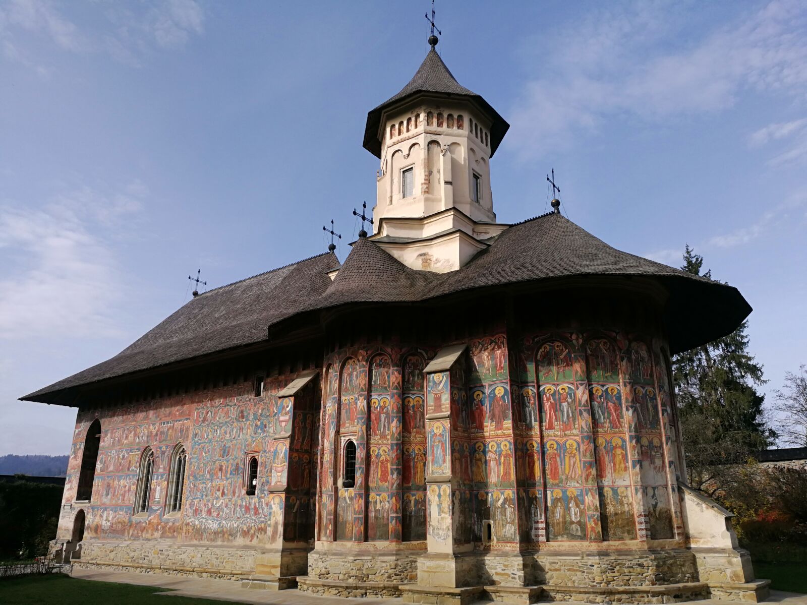 HUAWEI Honor 8 Pro sample photo. Romania, moldova, monastery photography