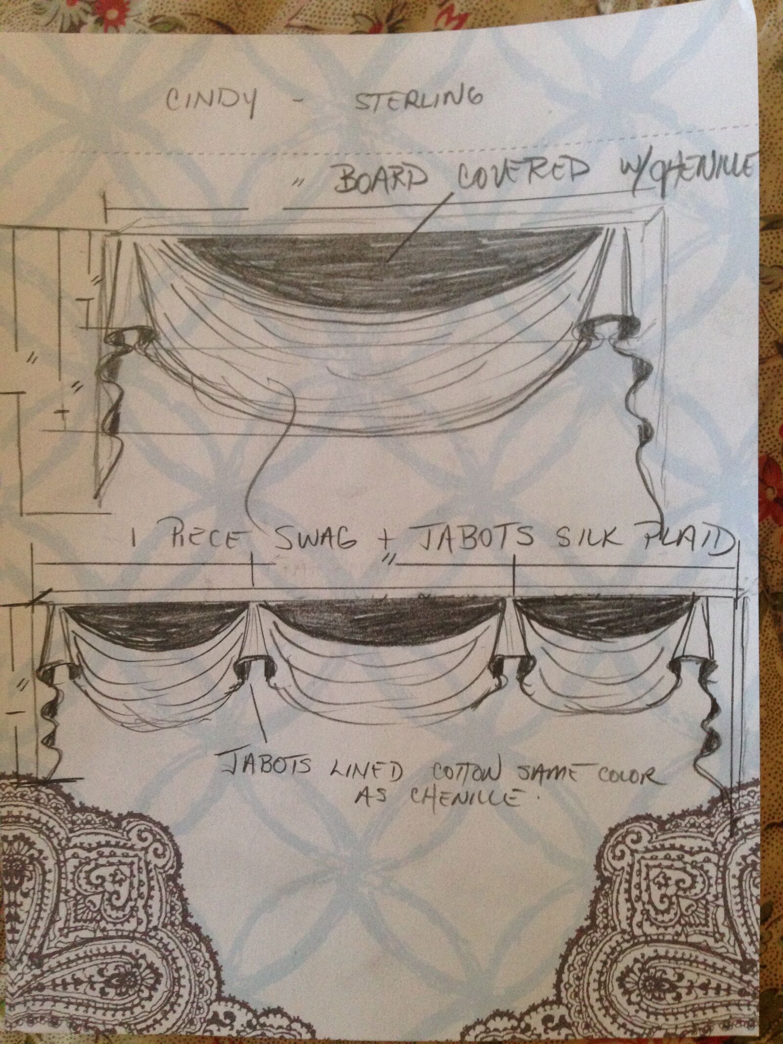 iPhone 5 back camera 4.12mm f/2.4 sample photo. Custom window treatments, valances photography