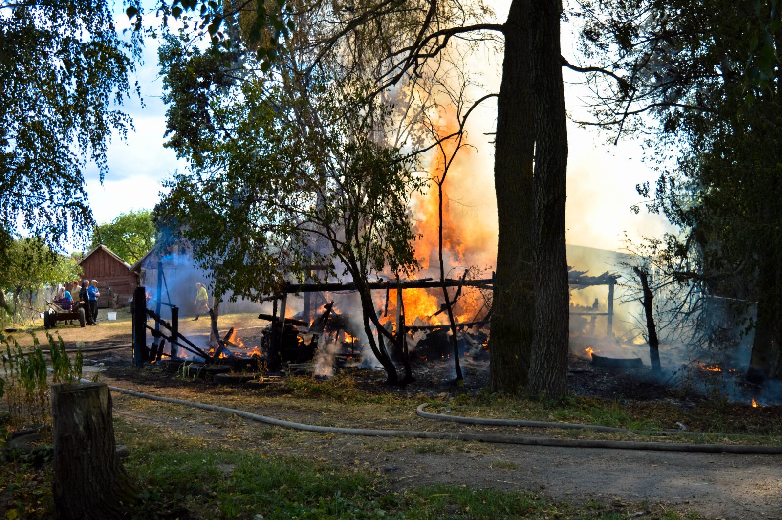 Nikon D3200 sample photo. Fire, hot, firefighter photography