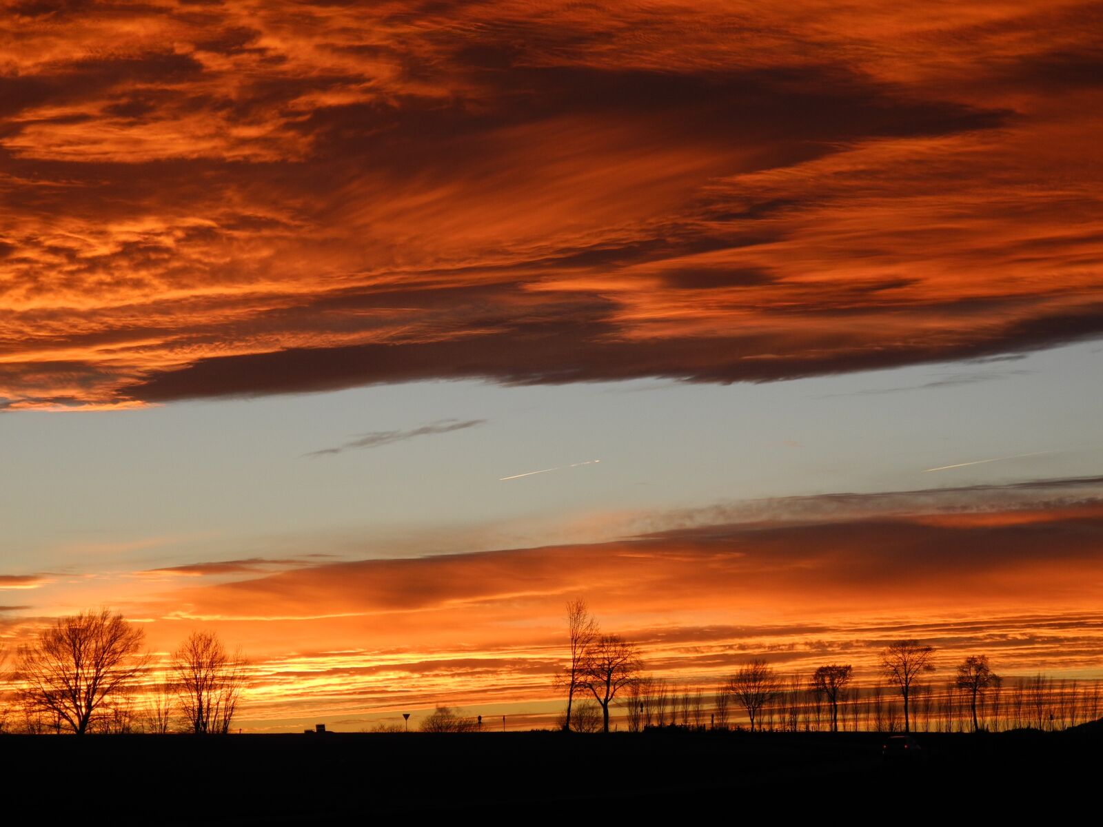 Nikon Coolpix P7000 sample photo. Sky, sunset, orange photography