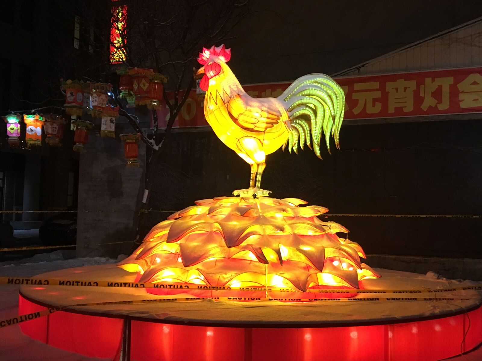 iPhone SE back camera 4.15mm f/2.2 sample photo. Chinese, rooster, zodiac, signs photography