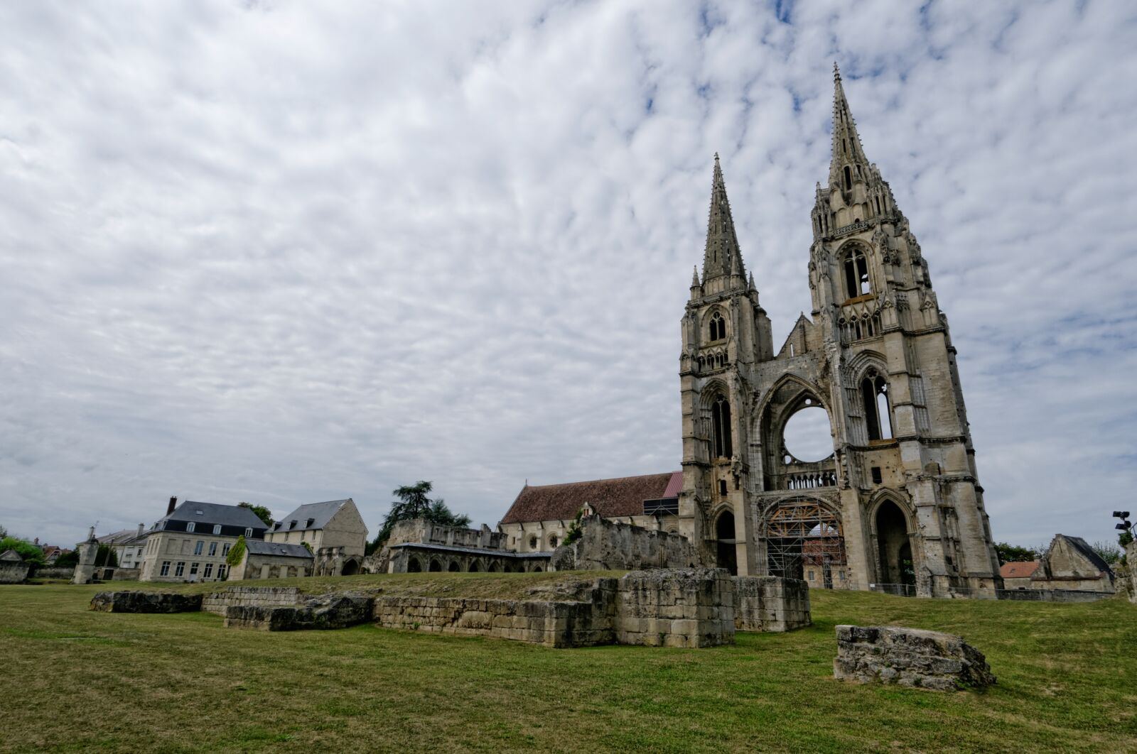 Nikon D300S sample photo. Soissons, france, cathedral photography