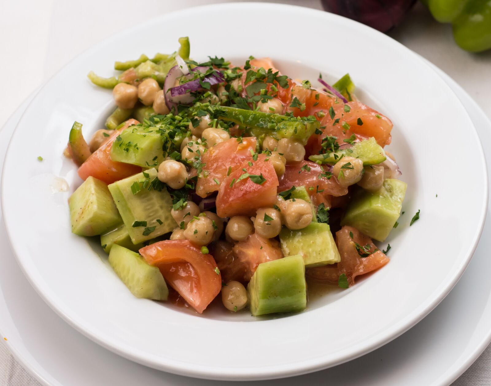 Nikon D7200 sample photo. Vegetables salad, cucumber, salad photography