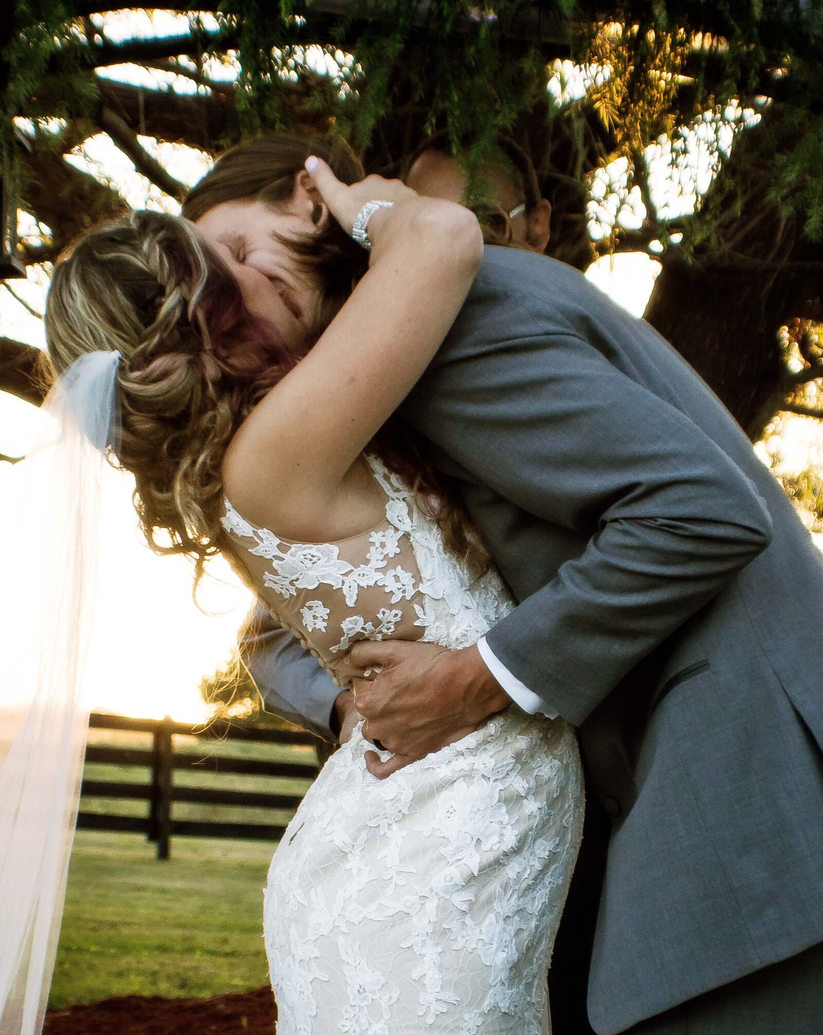 Canon EOS 750D (EOS Rebel T6i / EOS Kiss X8i) sample photo. Bride, bride, and, groom photography