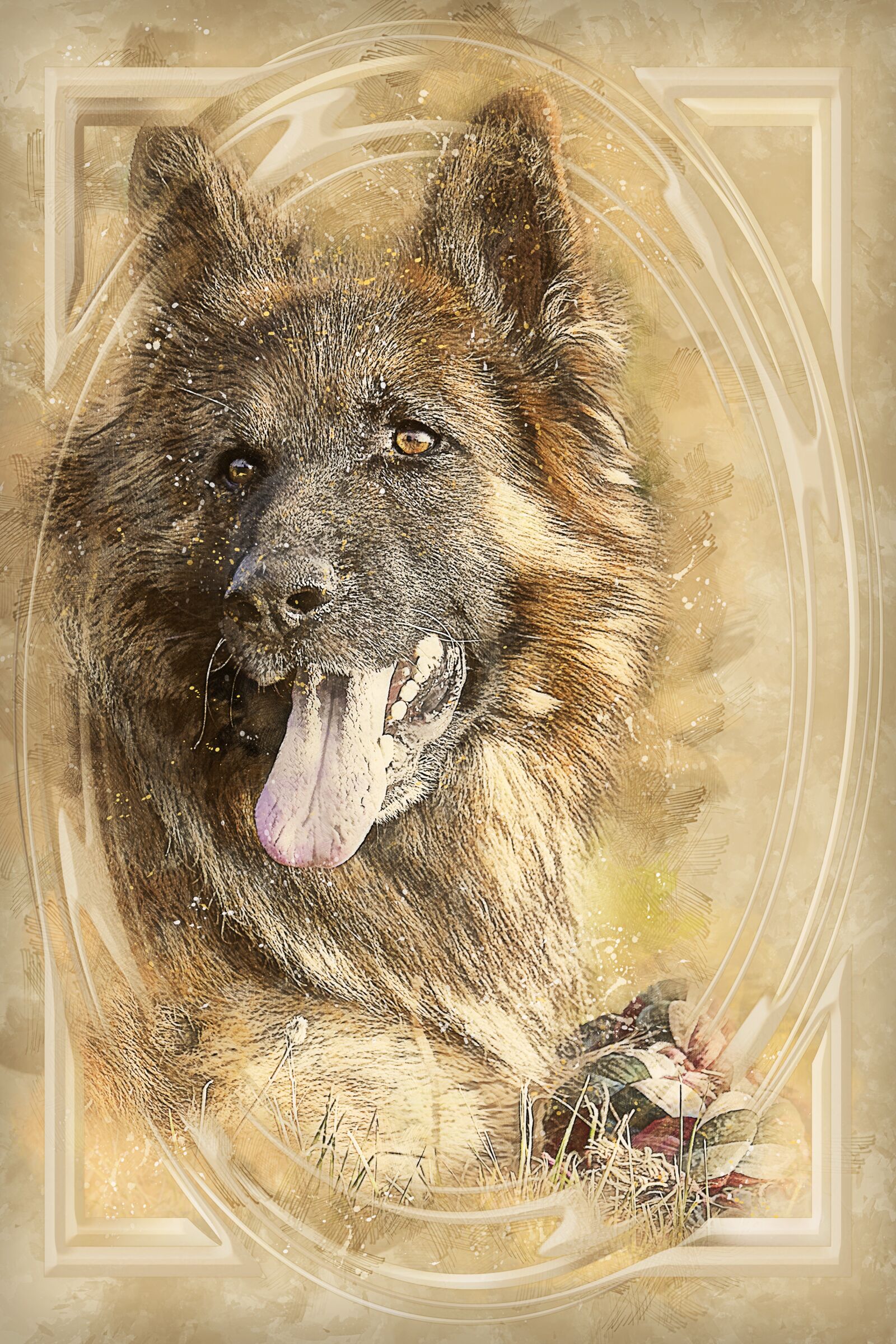 Canon EOS 50D sample photo. Dog, german shepherd, animal photography