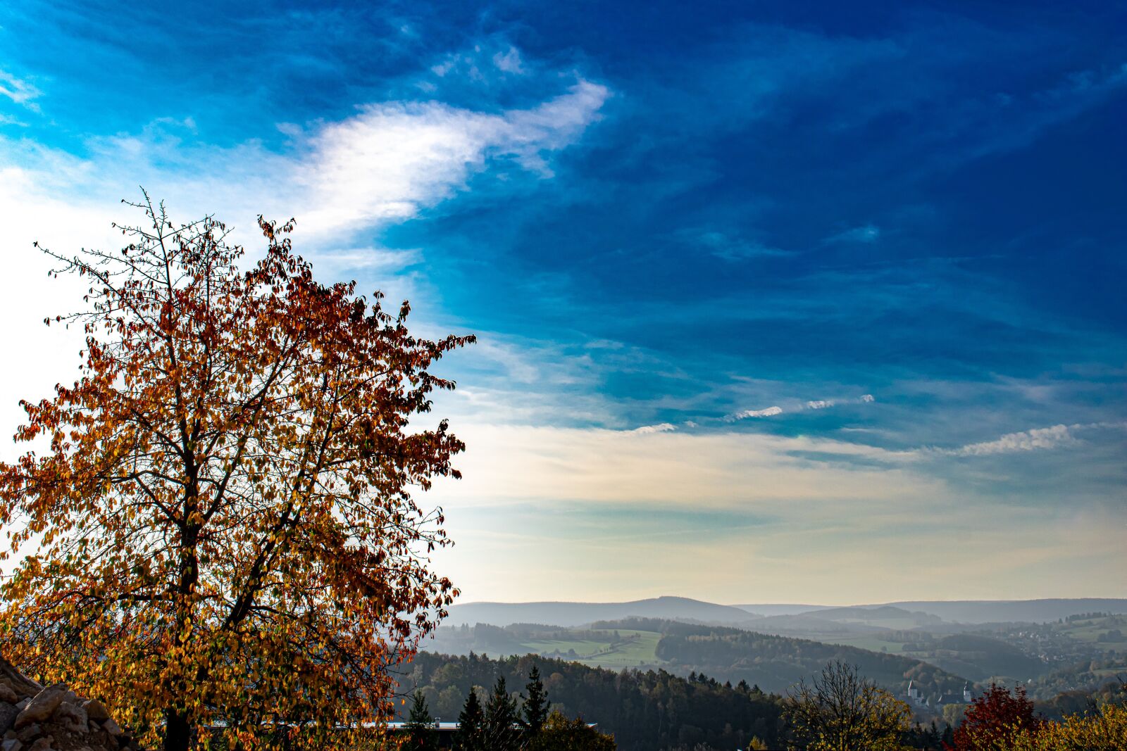 Nikon D5300 sample photo. Landscape, autumn landscape, blue photography