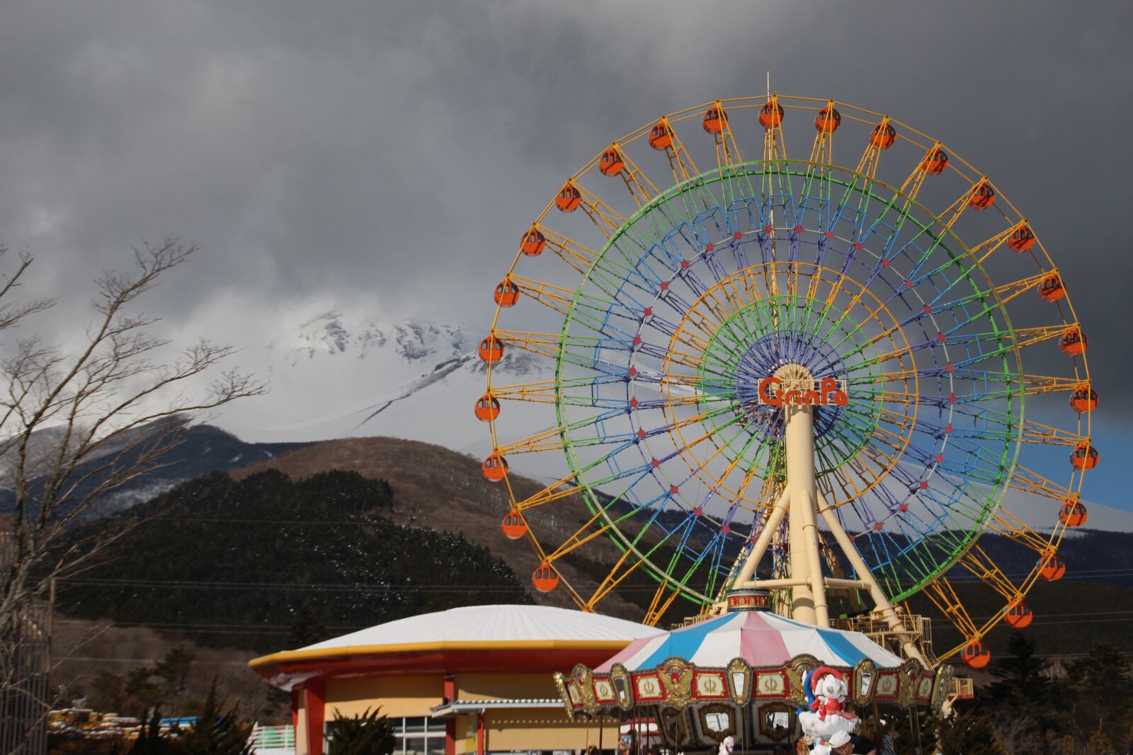 Canon EOS 700D (EOS Rebel T5i / EOS Kiss X7i) sample photo. Ferris wheel, winter, ferris photography