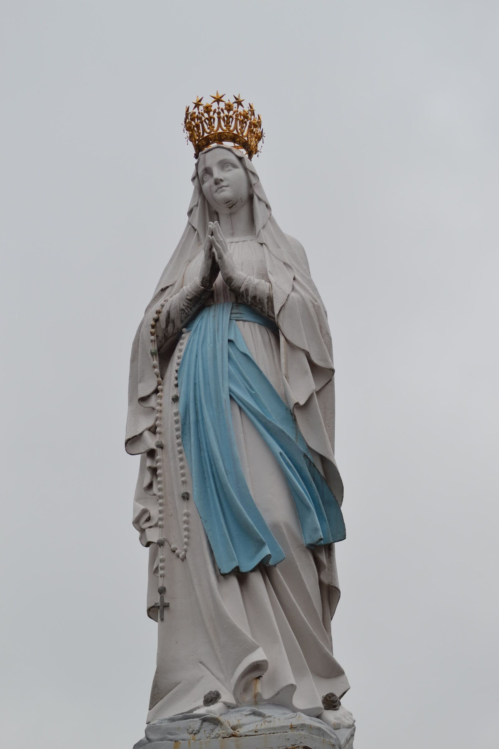 Nikon D3100 sample photo. Statue, virgin, mary photography