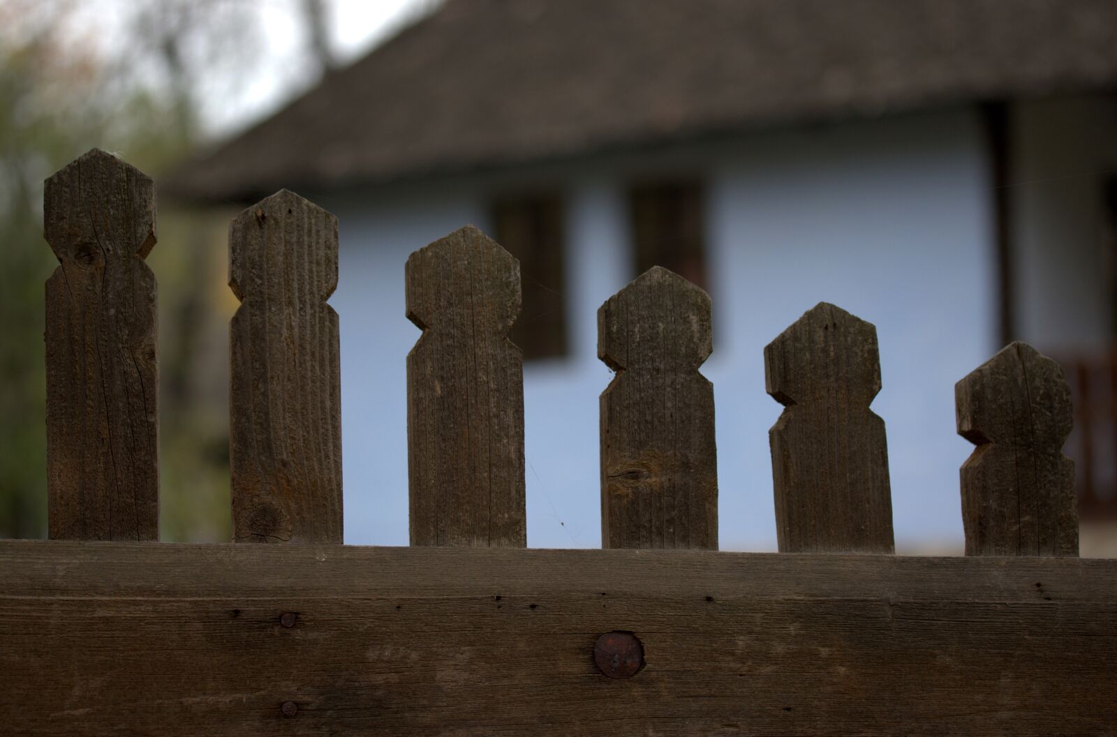 Canon EF-S 60mm F2.8 Macro USM sample photo. Fence, wood, brown photography