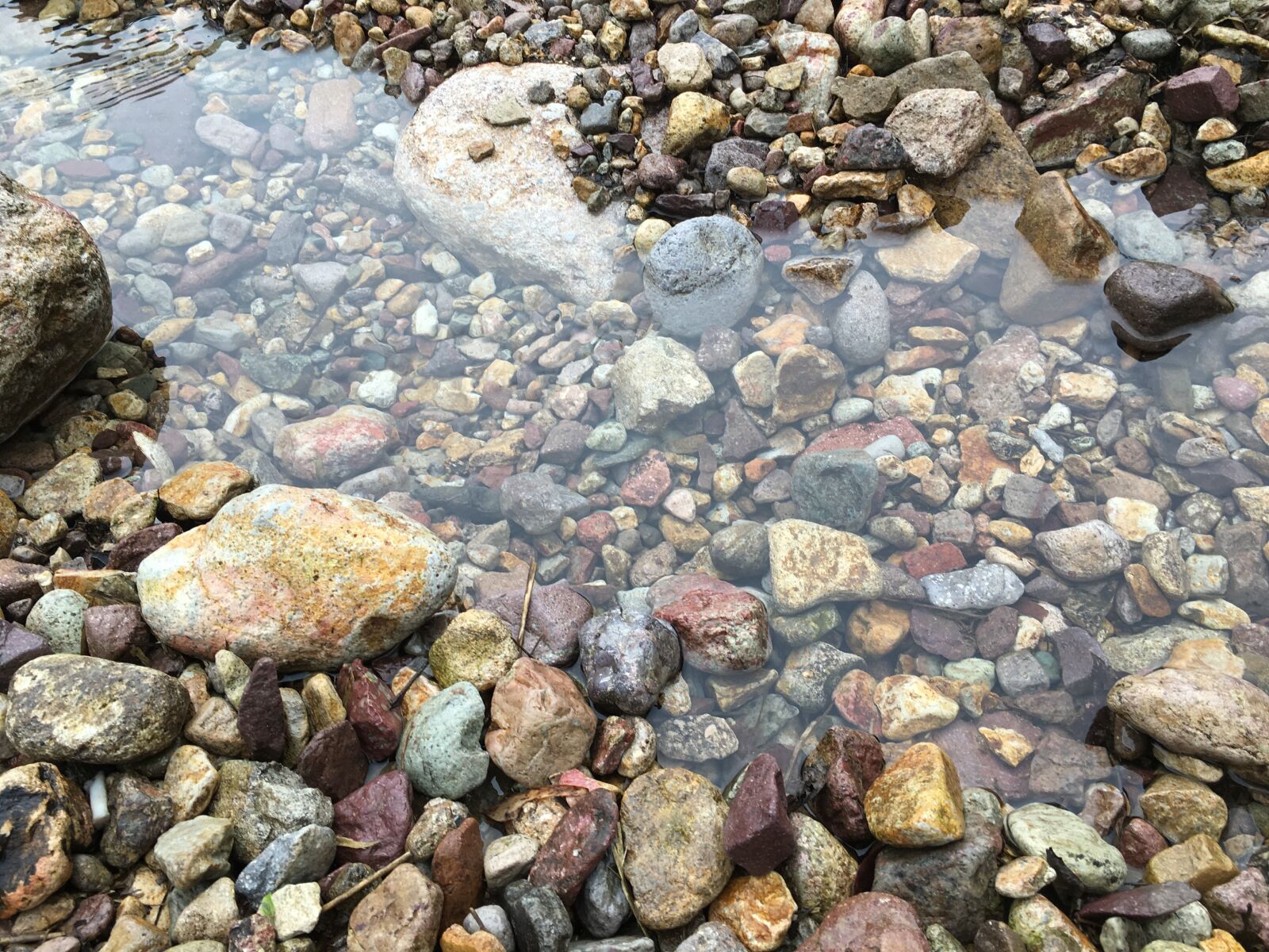 Apple iPhone 6s sample photo. Water, cobblestone, crystal clear photography