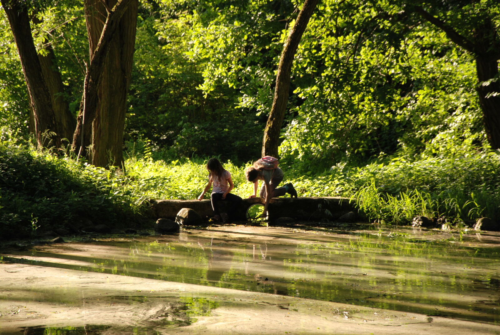 Nikon D60 sample photo. Archeology, children, lake photography