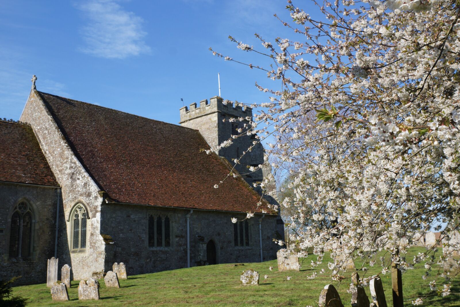 Sony SLT-A77 + Sony DT 16-50mm F2.8 SSM sample photo. Church, arreton, isle of photography