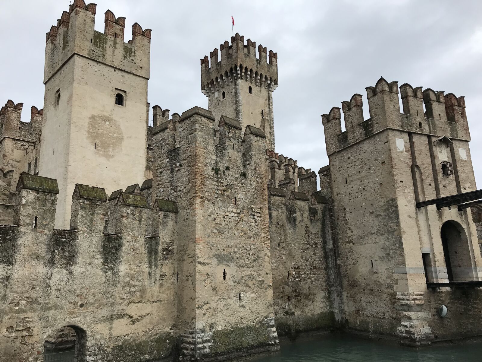 iPhone 7 Plus back dual camera 3.99mm f/1.8 sample photo. Sirmione, lake garda, garda photography