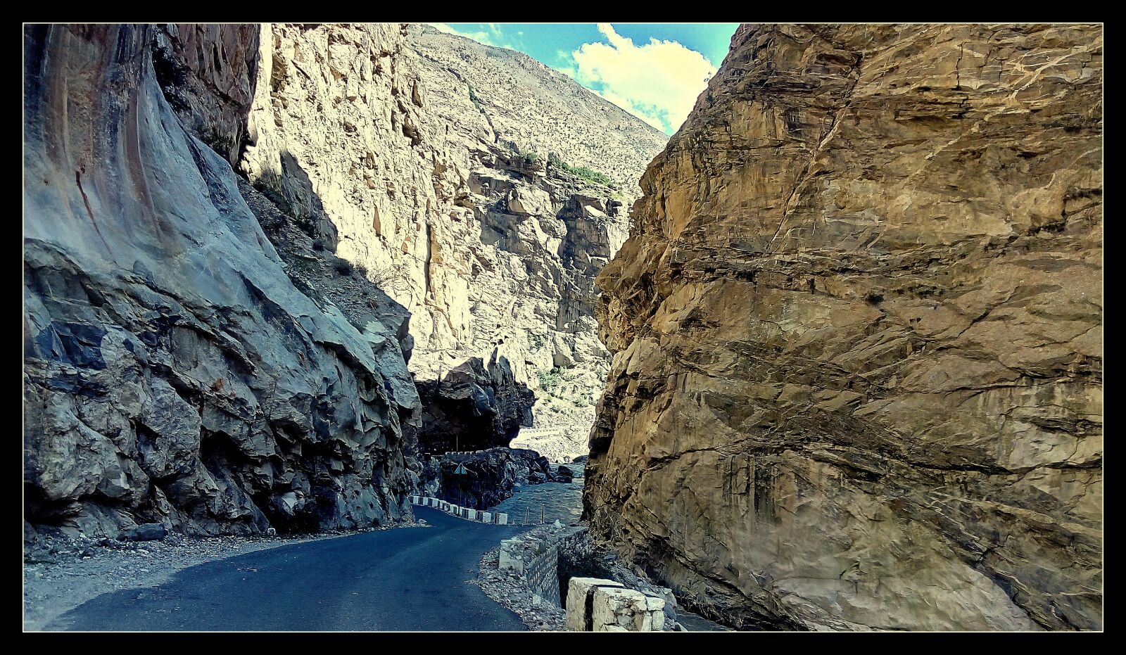 Lenovo P70-A sample photo. Mountain road, road, india photography