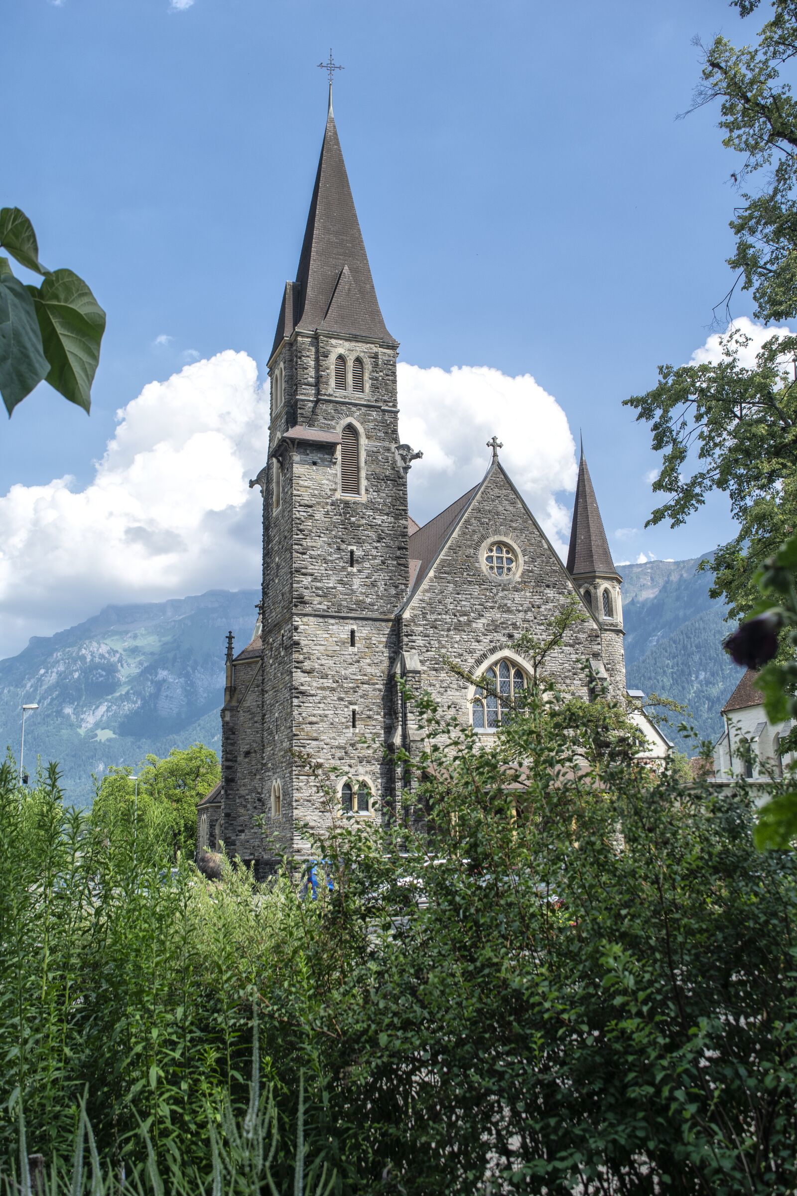 Nikon D3300 sample photo. Church, interlaken, switzerland photography