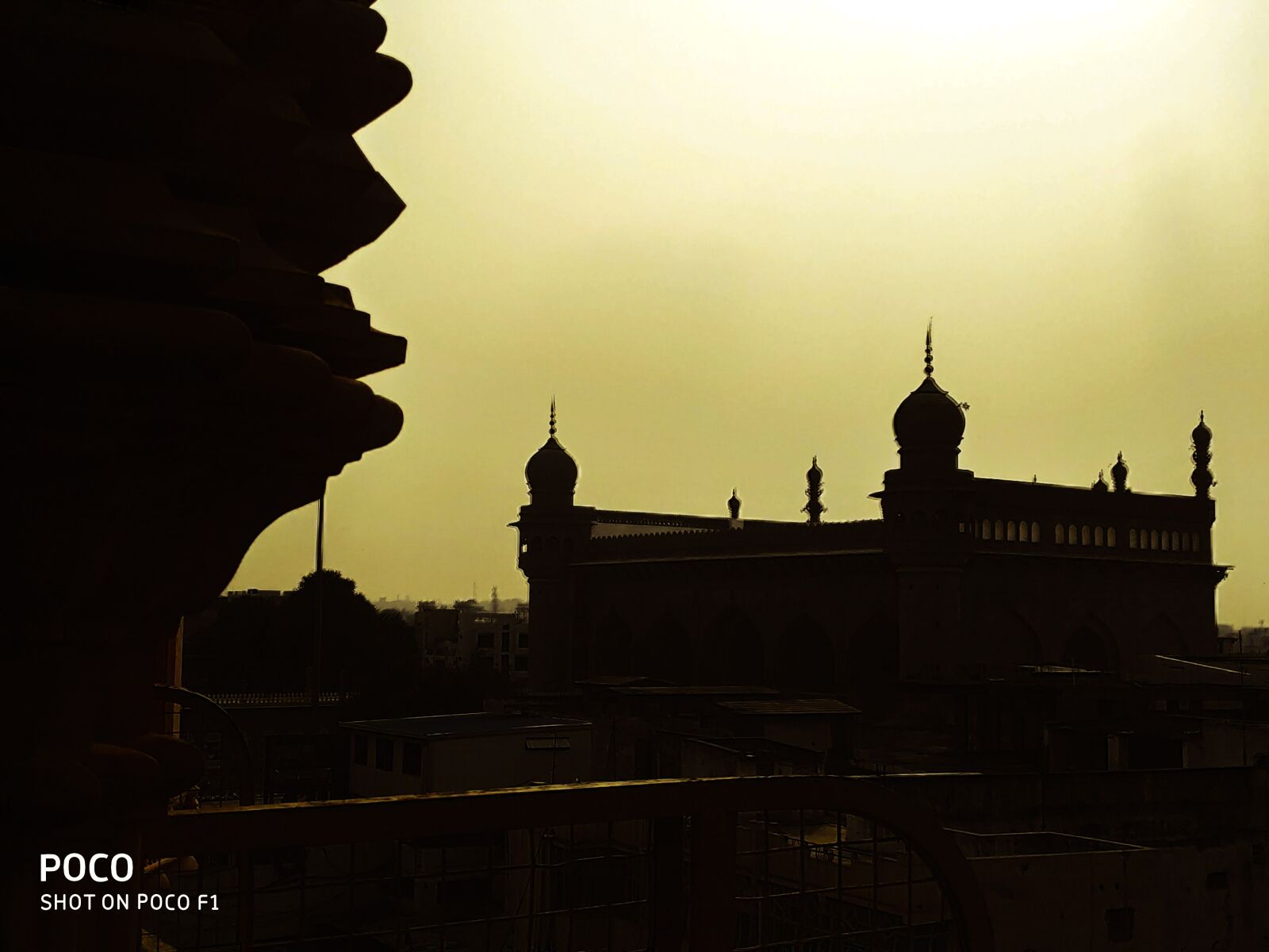 Xiaomi POCO F1 sample photo. Hyderabad, mecca masjid, charminar photography