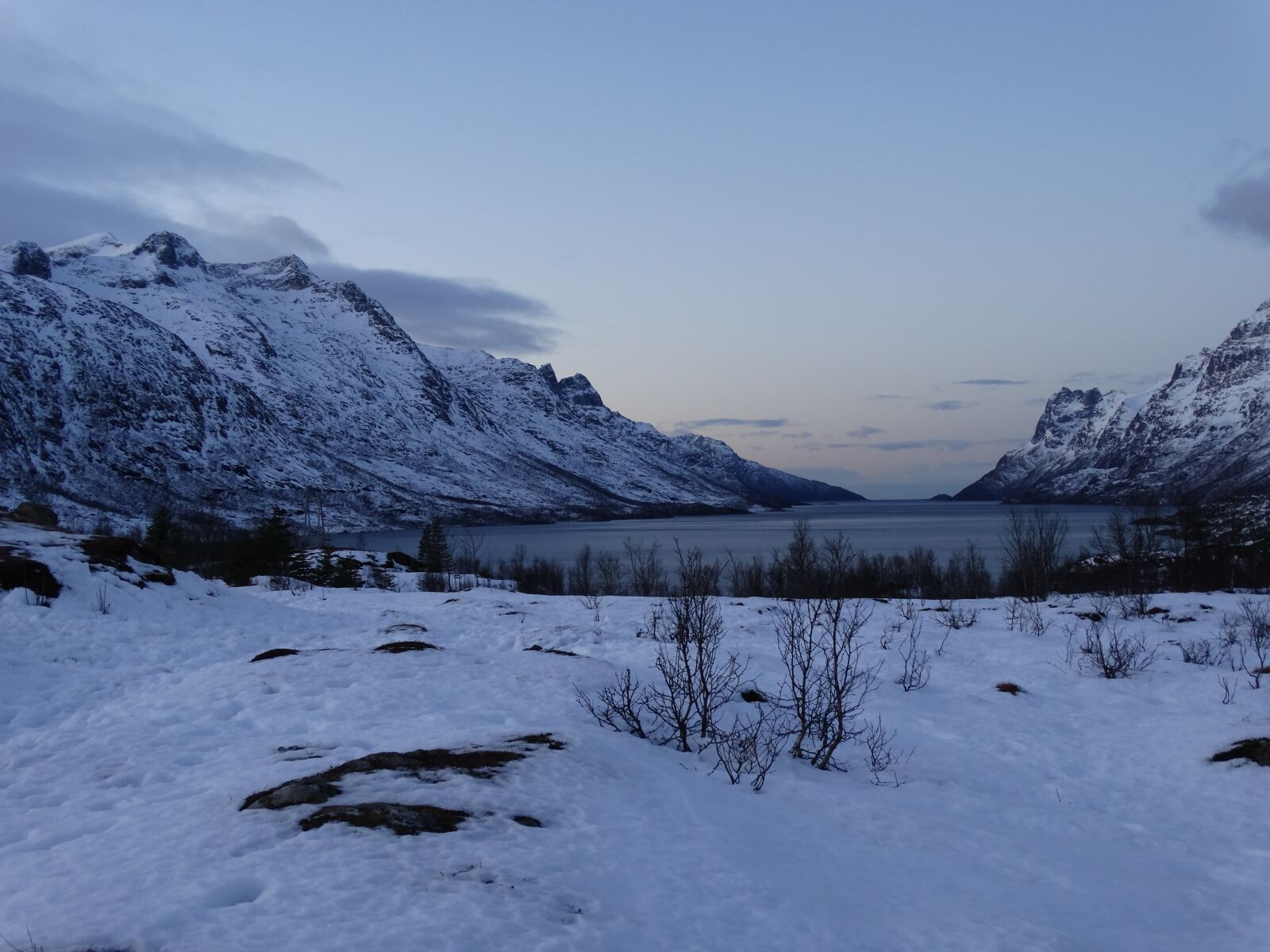 Sony Cyber-shot DSC-HX300 sample photo. Fjord, winter, wintry photography