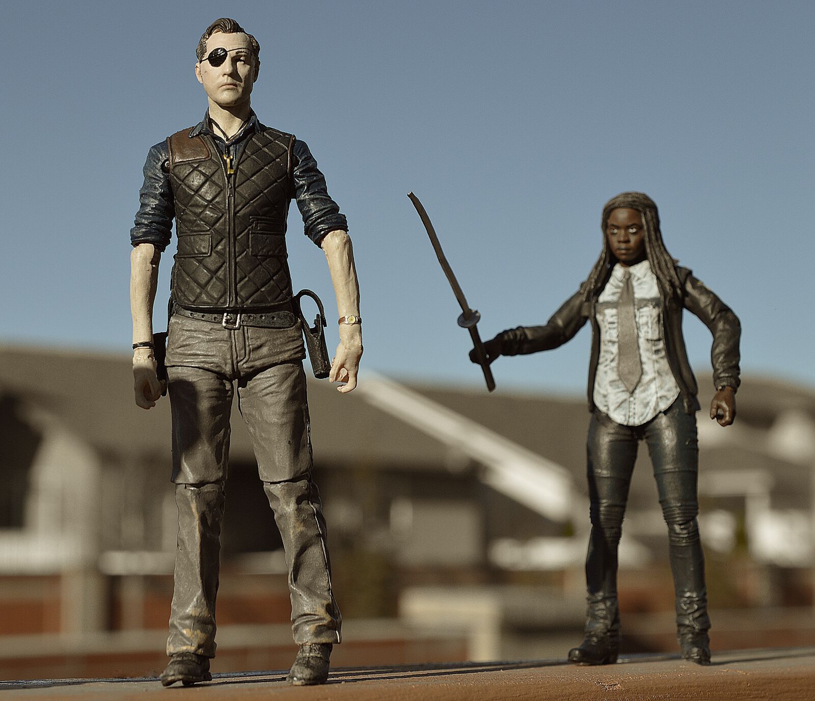 Nikon D3200 sample photo. Walking dead, michonne, governor photography
