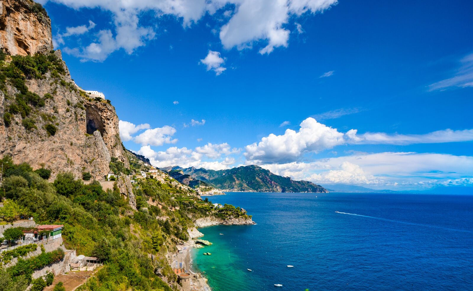 Nikon D5200 sample photo. Amalfi, coast, sea photography