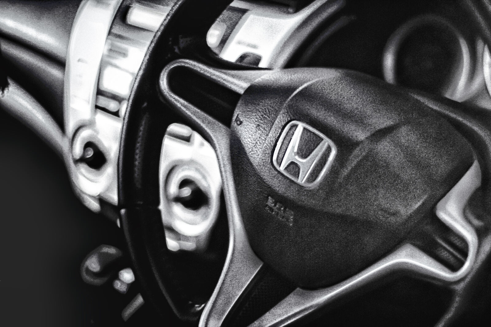 Canon EOS 7D + Canon EF 50mm F1.8 STM sample photo. Car, steering, honda, honda photography