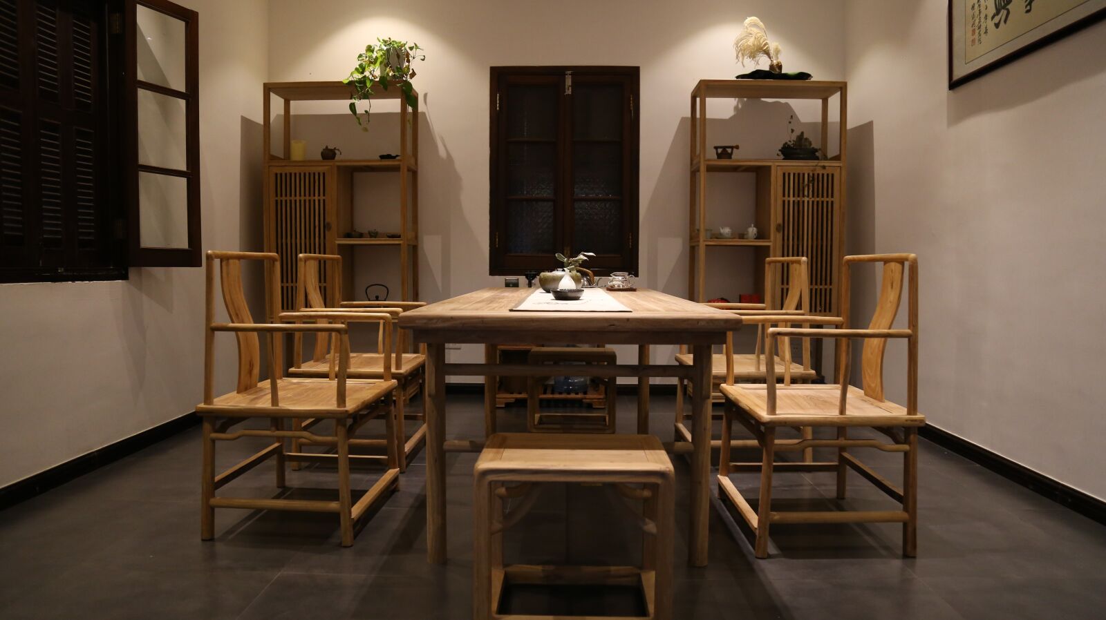 Canon EOS 6D + Canon EF 24-105mm F4L IS USM sample photo. Chinese tea room, drawing photography