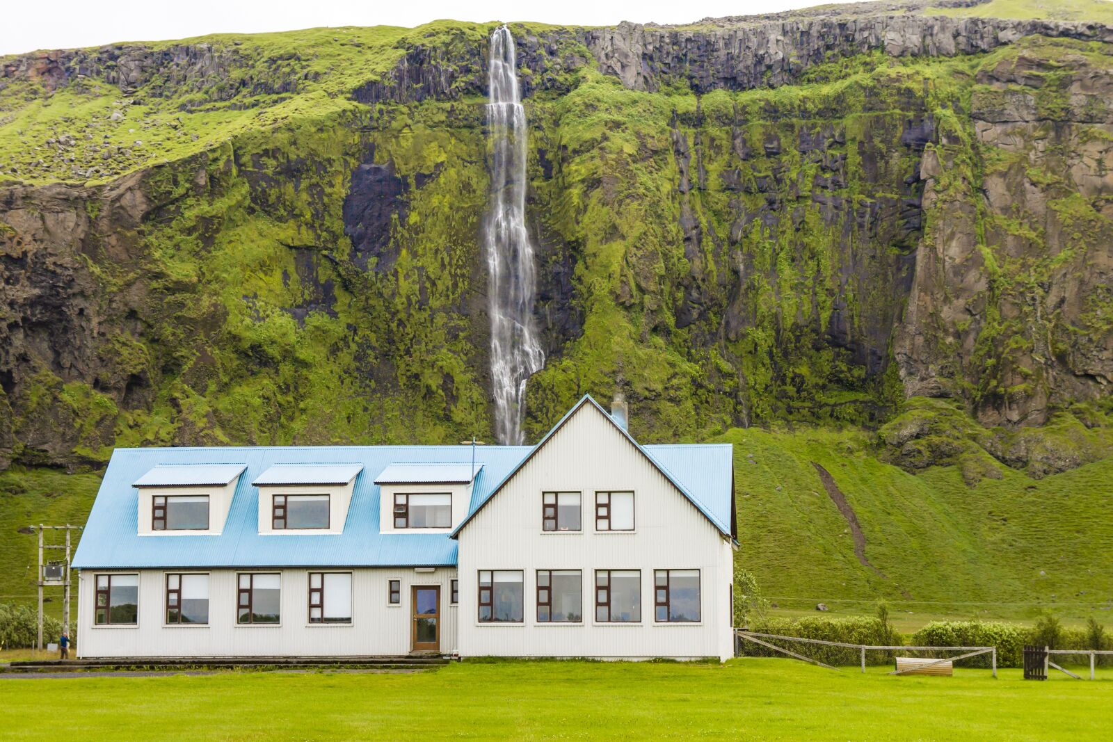 Canon EOS 7D sample photo. Iceland, waterfall, moss photography