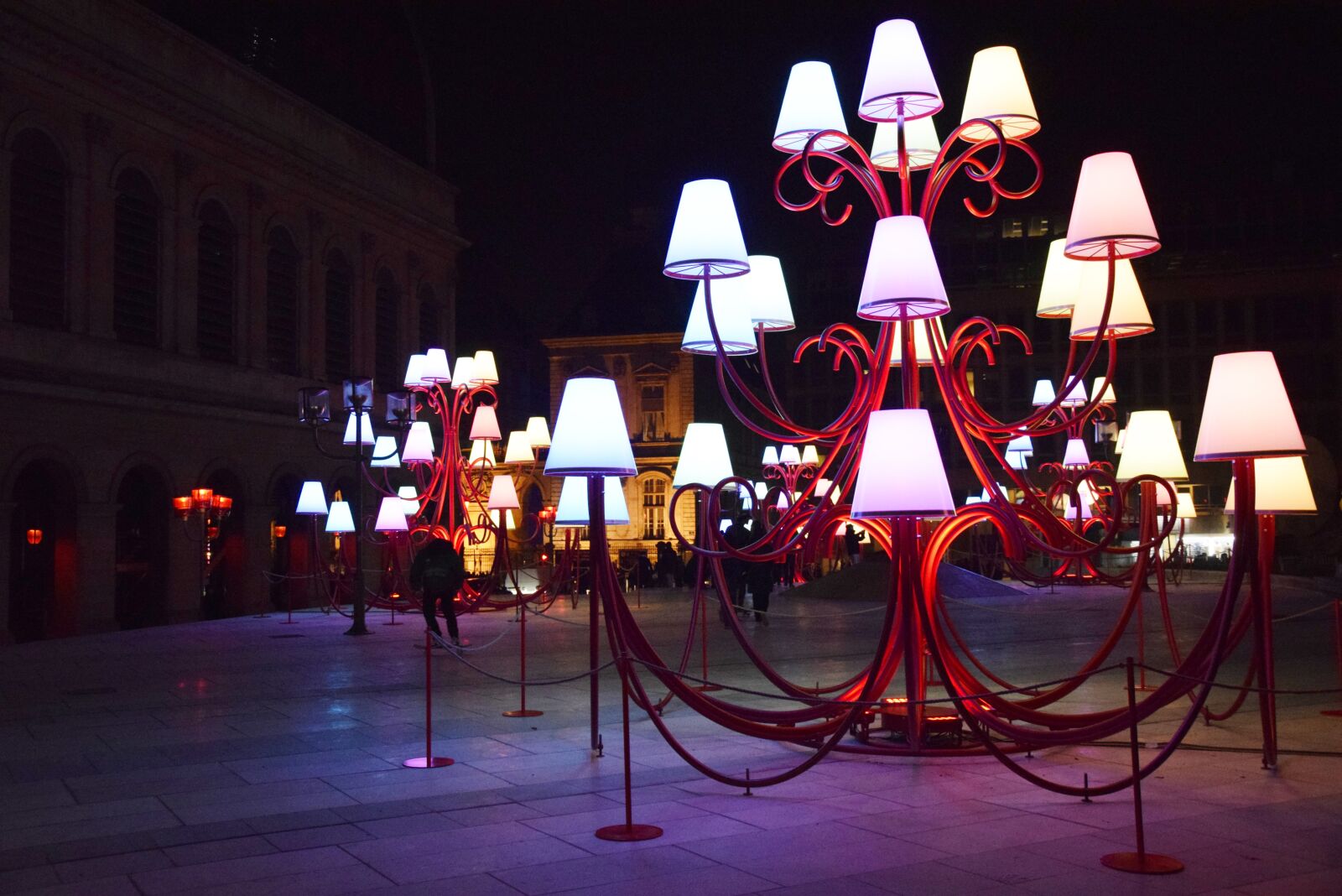 Nikon D3300 sample photo. Lyon, festival of lights photography