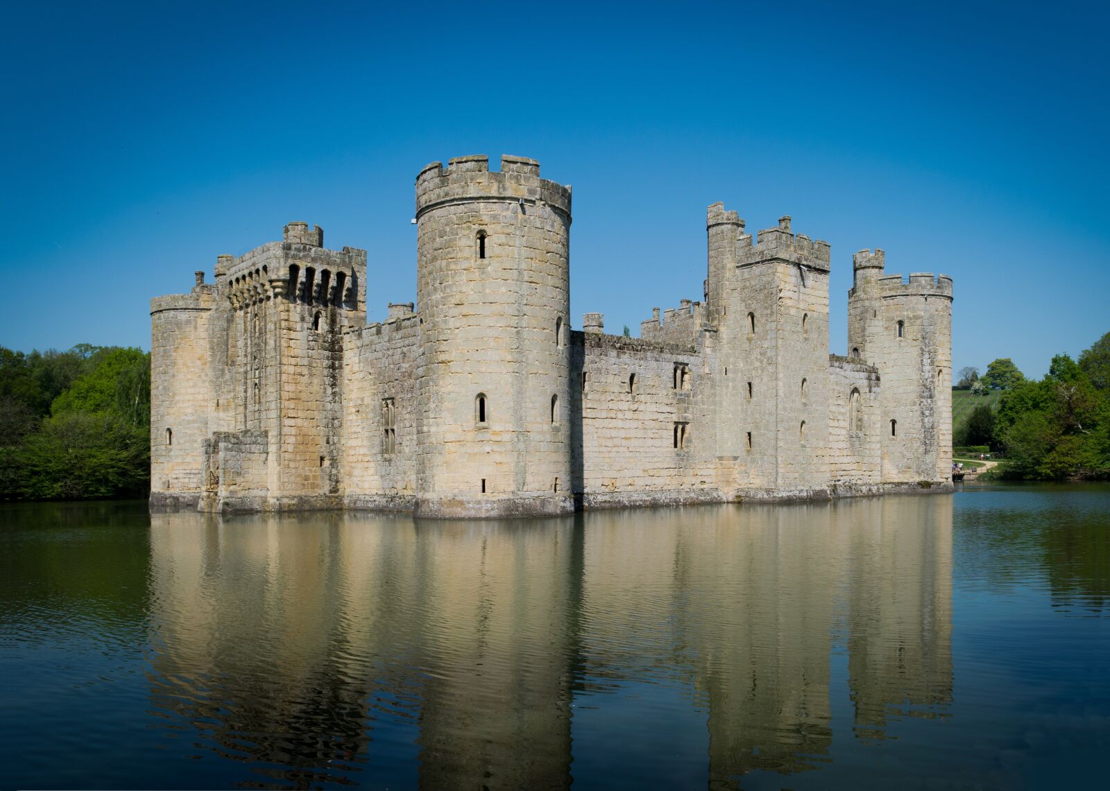 Nikon D5300 sample photo. Bodiam castle, east sussex photography