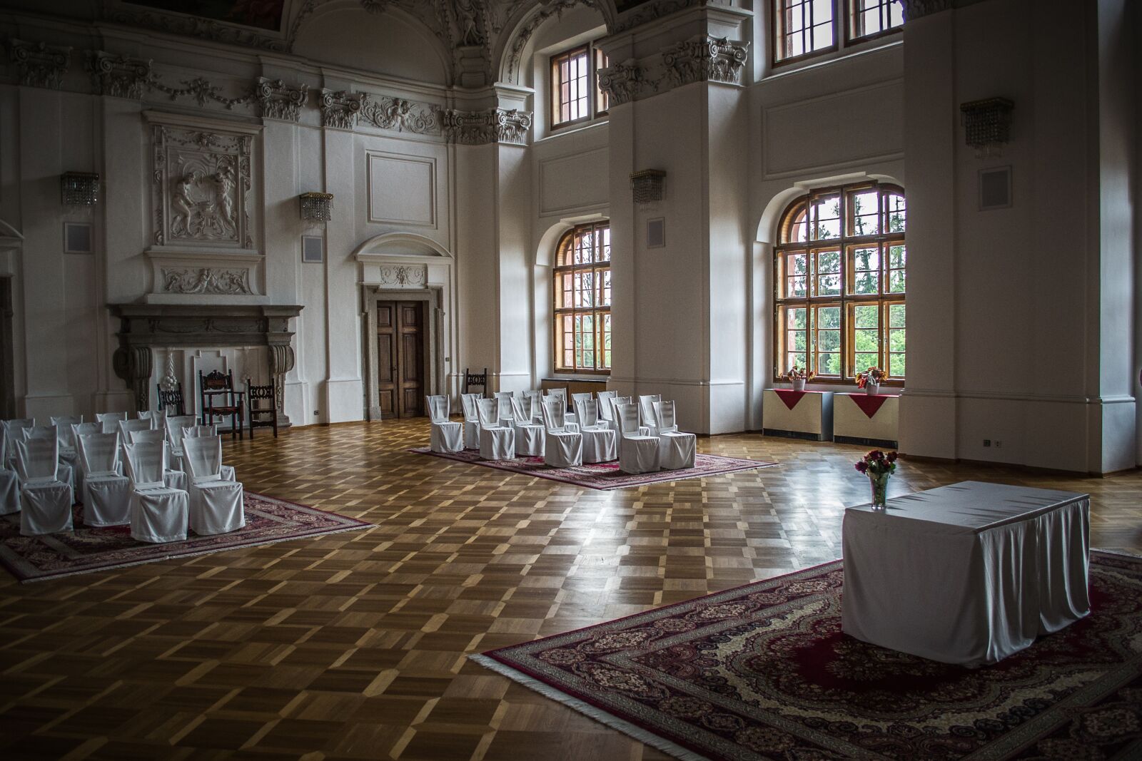 Nikon D3100 sample photo. Castle, interior, architecture photography