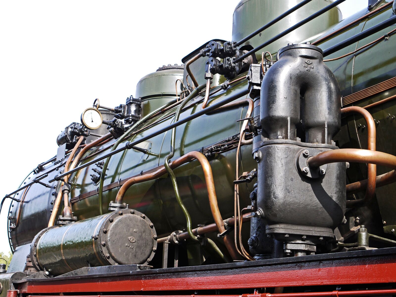 Panasonic Lumix DMC-G1 sample photo. Steam locomotive, boiler, heater photography