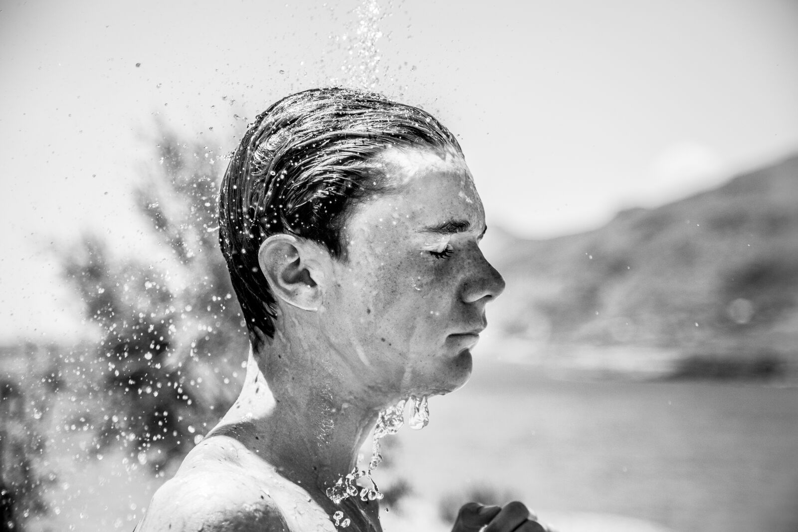 Canon EOS 6D + Canon EF 24-105mm F4L IS USM sample photo. Sea, water, boy photography