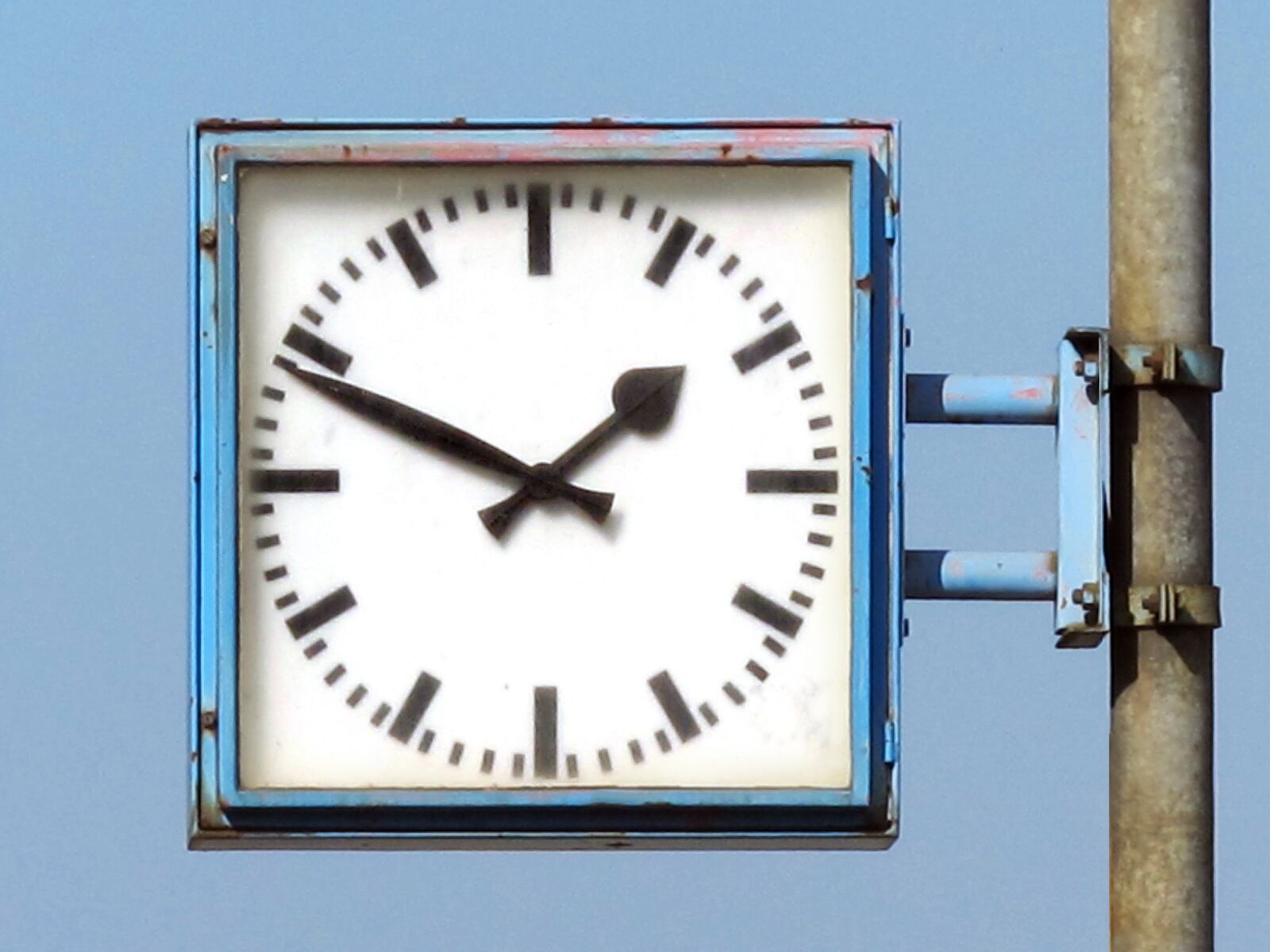 Canon PowerShot G12 sample photo. Clock, station clock, clock photography
