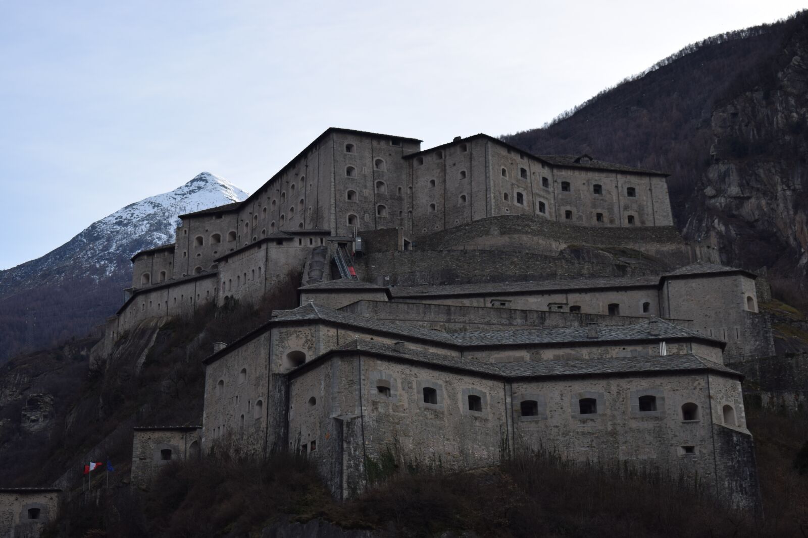 Nikon D5300 sample photo. Fortress, castle, alps photography