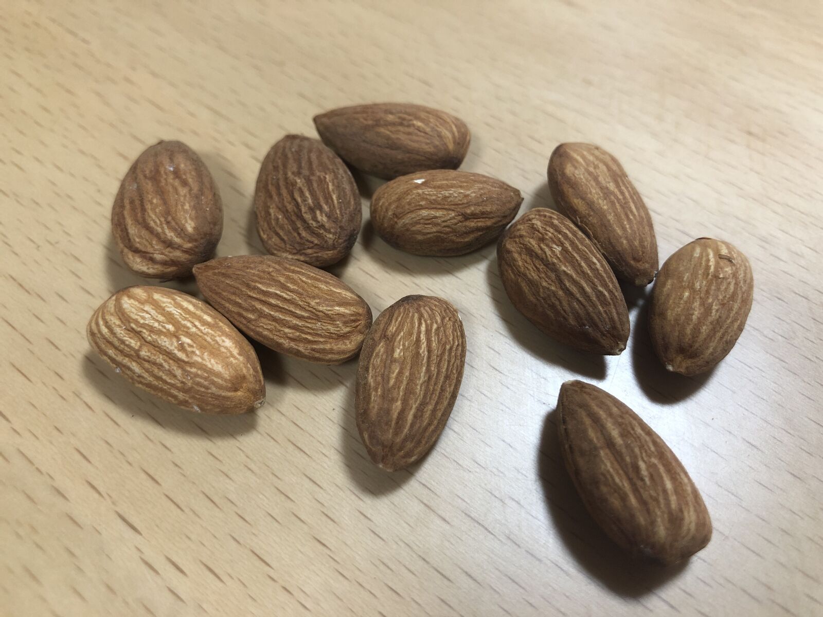 Apple iPhone 8 sample photo. Almond, nuts, healthy photography