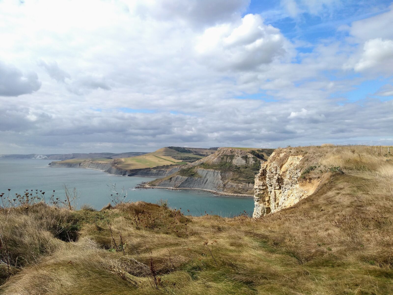 Motorola moto g(6) play sample photo. Cliffs, dorset, coast photography