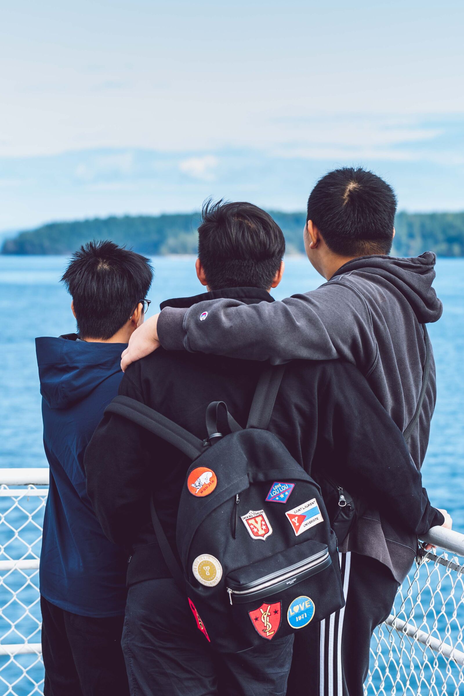 Nikon D750 sample photo. Three, boys, hugs photography