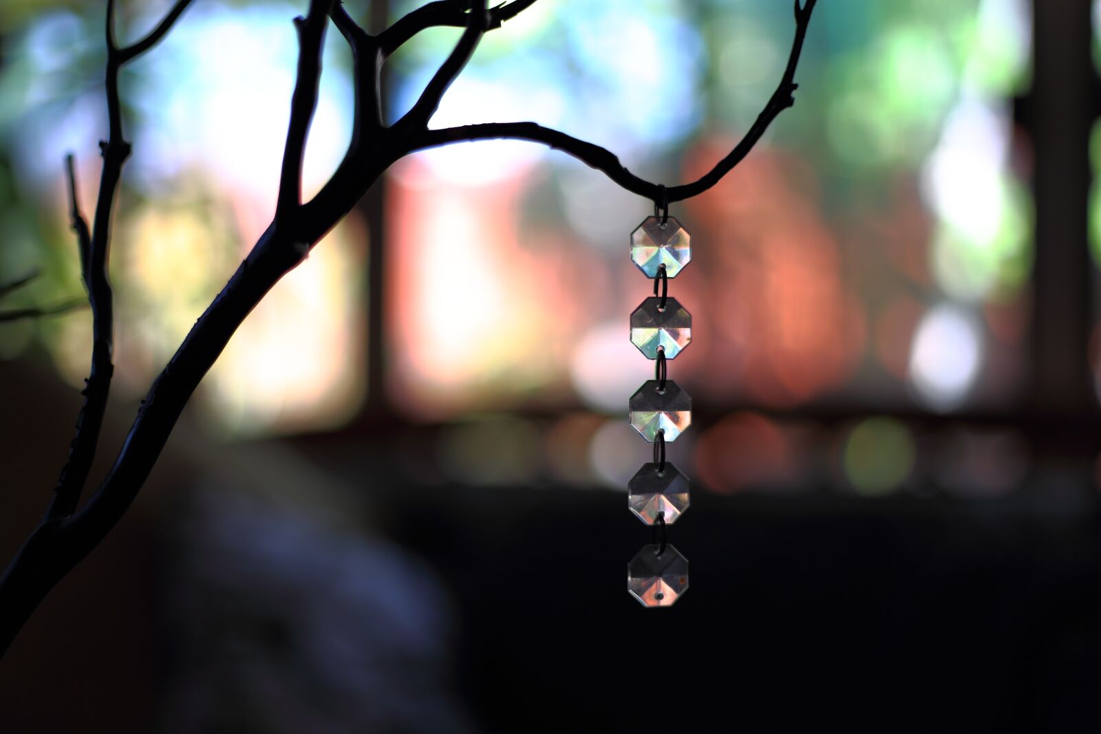 Canon EF 50mm F1.8 II sample photo. Beads, crystals, light photography