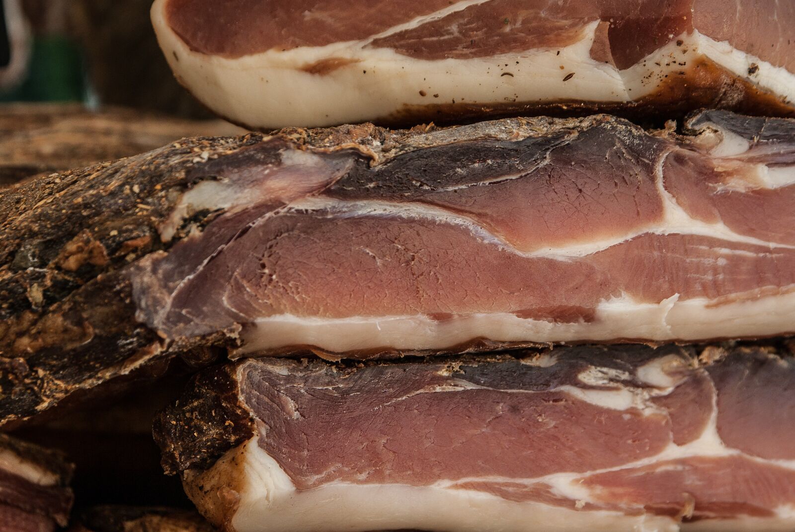 Pentax K10D sample photo. Delicatessen, ham, pork photography