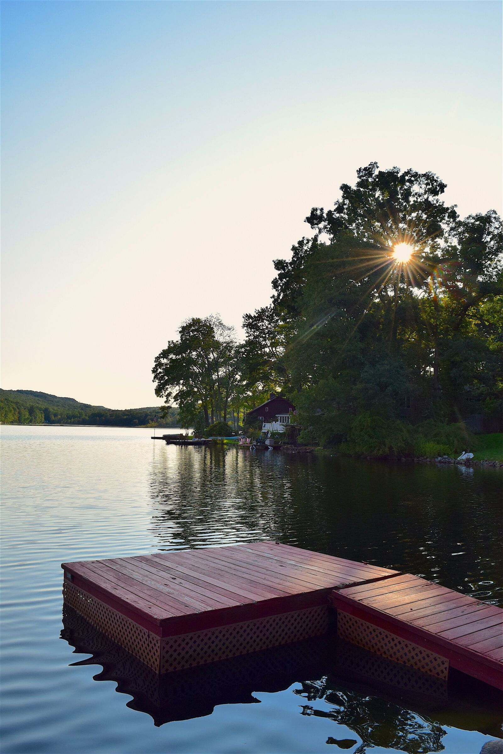 Nikon D3300 sample photo. Dock, lake, sunny photography
