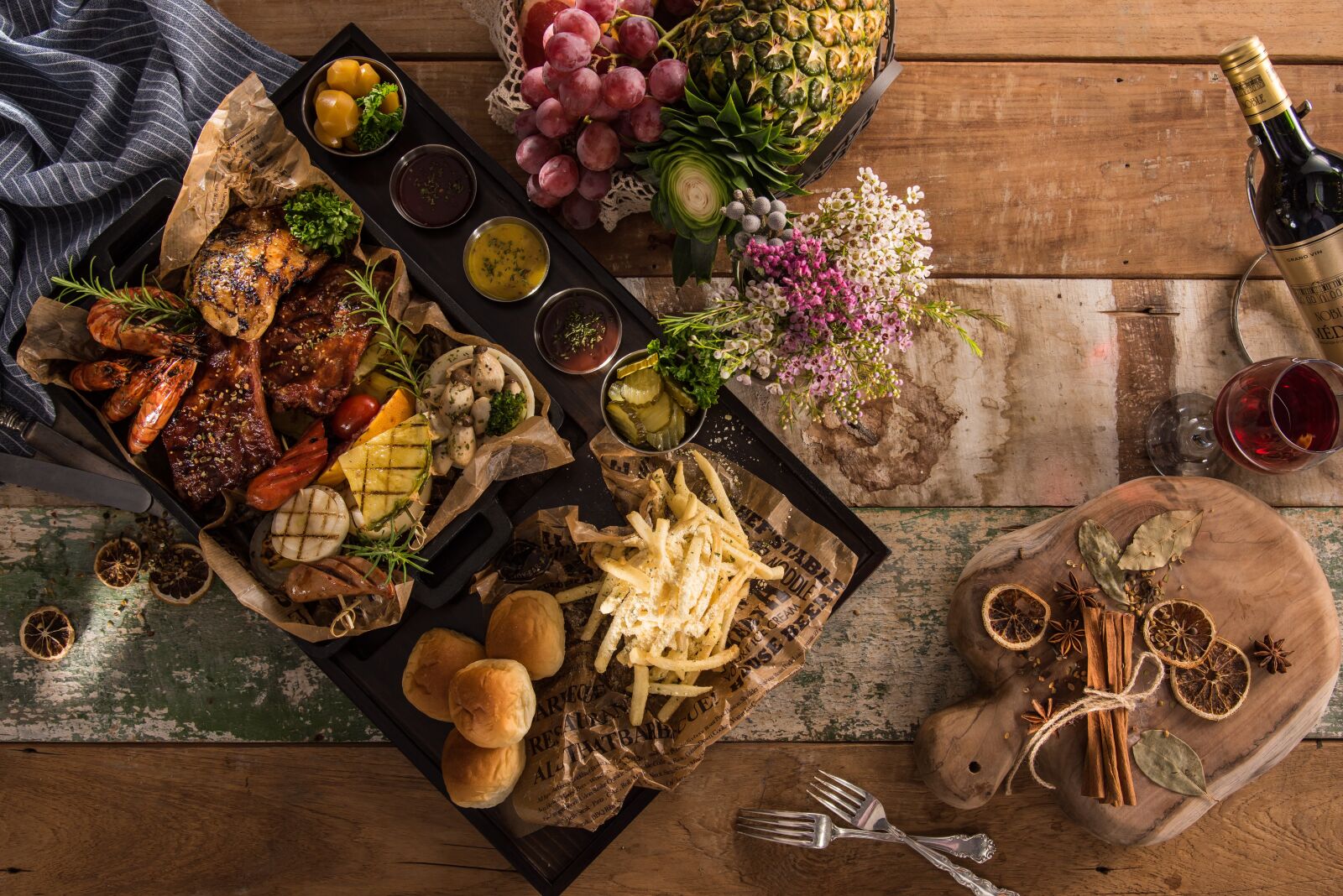 Nikon D810 sample photo. Platter, food, delicious food photography