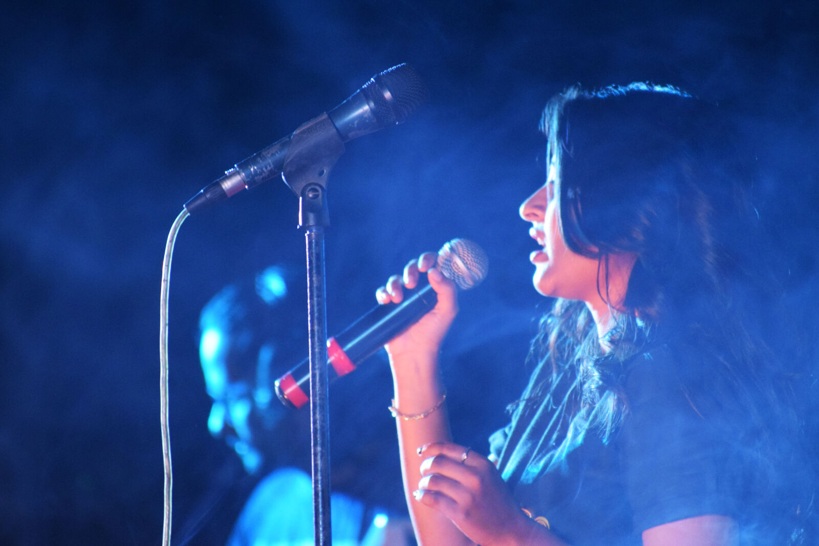 Nikon D5300 sample photo. Singing, music, love photography