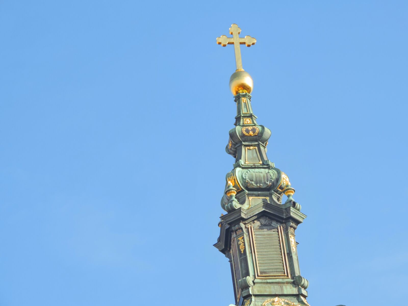 Nikon Coolpix P520 sample photo. Christianity, church tower, cross photography
