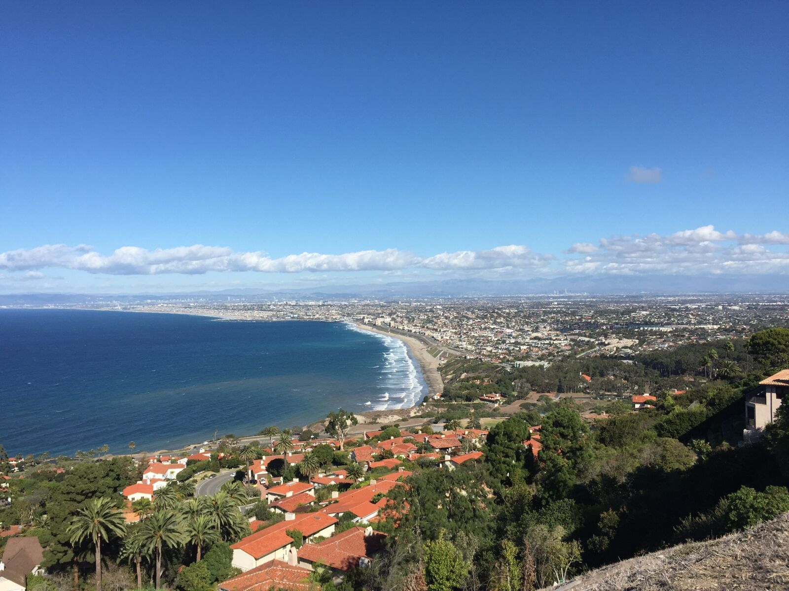 Apple iPhone 6 sample photo. Los angeles, view, ocean photography