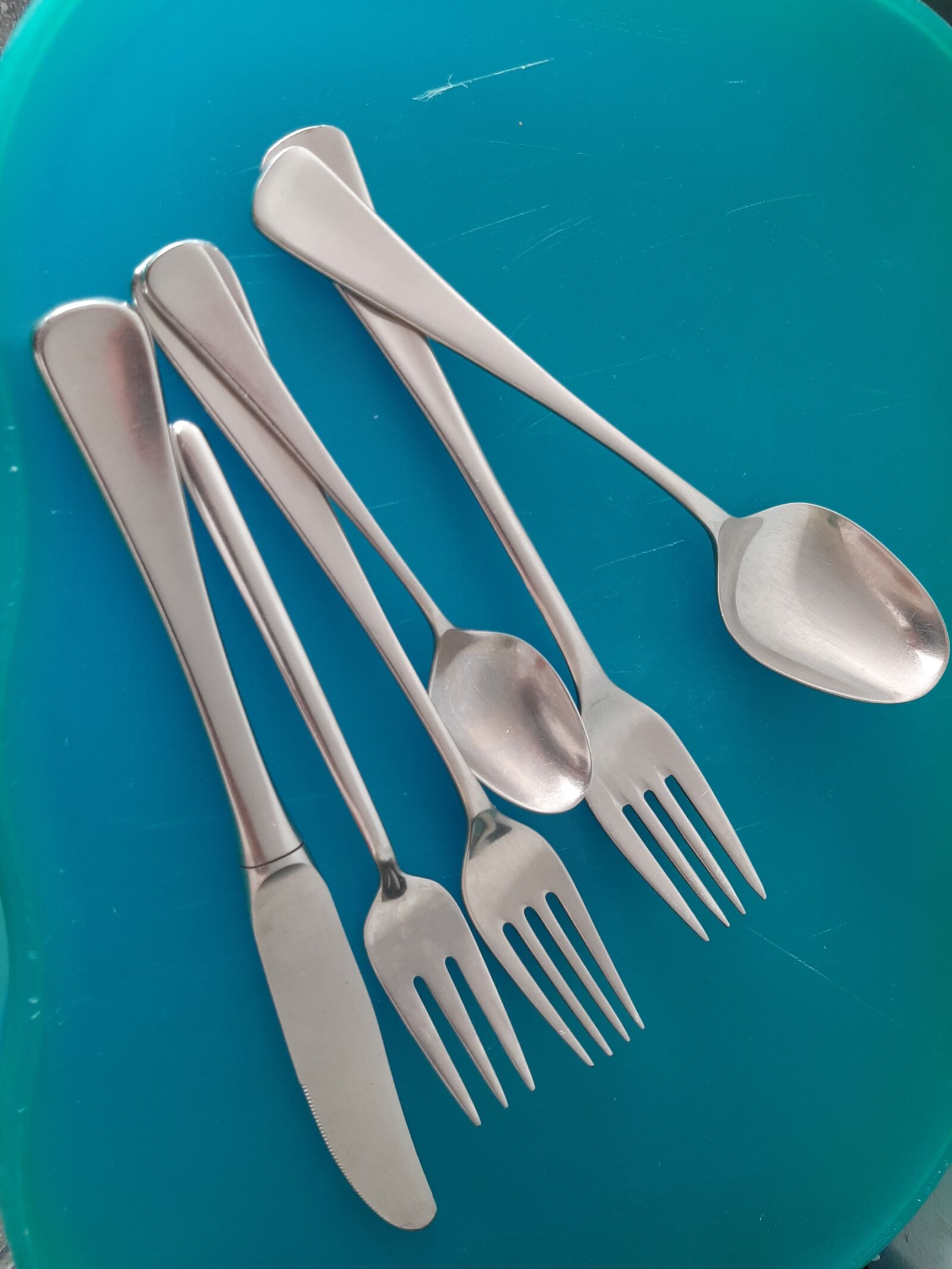 Samsung Galaxy A50 sample photo. Cutlery, cutlery set photography