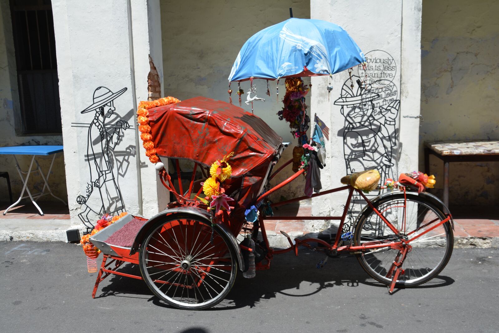 Nikon D5200 sample photo. Rickshaw, three wheeled passenger photography