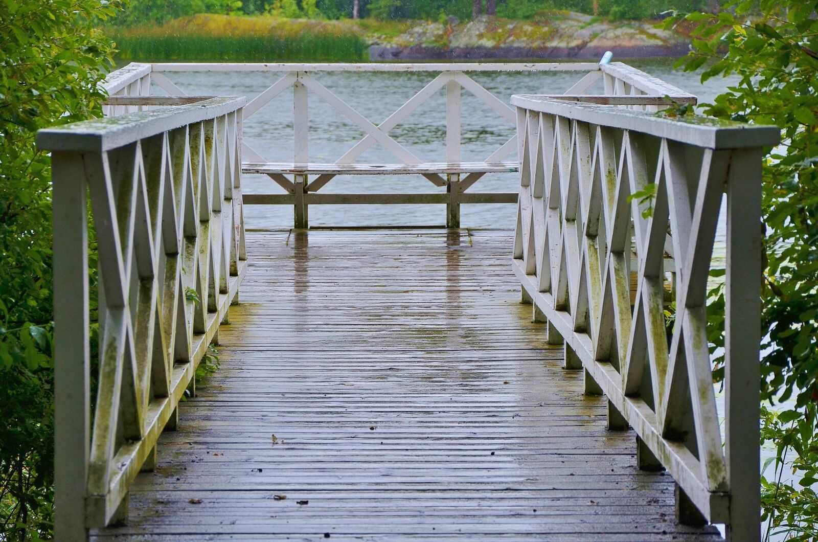 Nikon D7000 sample photo. Bridge, building, wooden photography