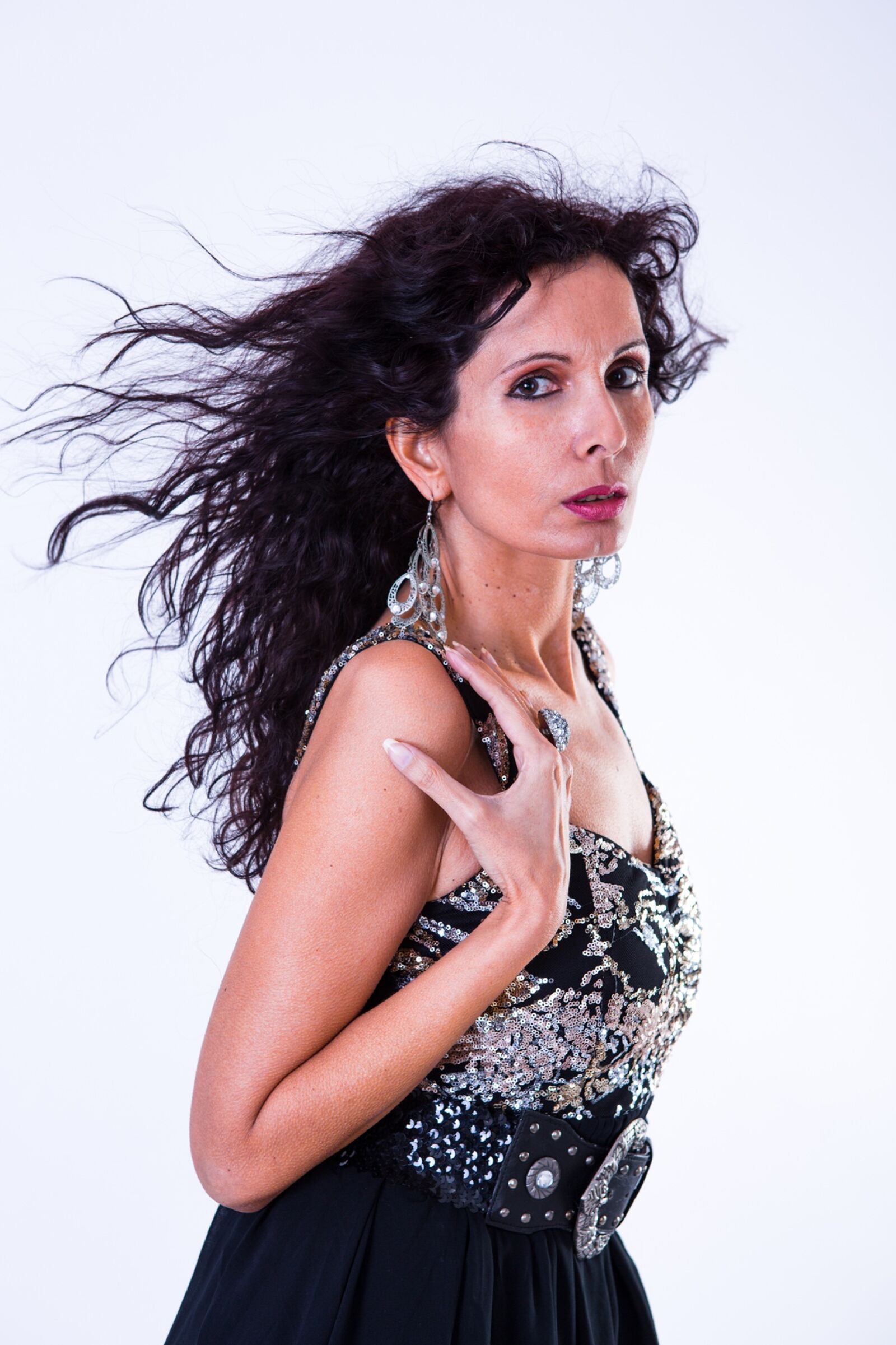Canon EF 24-70mm F2.8L USM sample photo. Woman, female model, studio photography