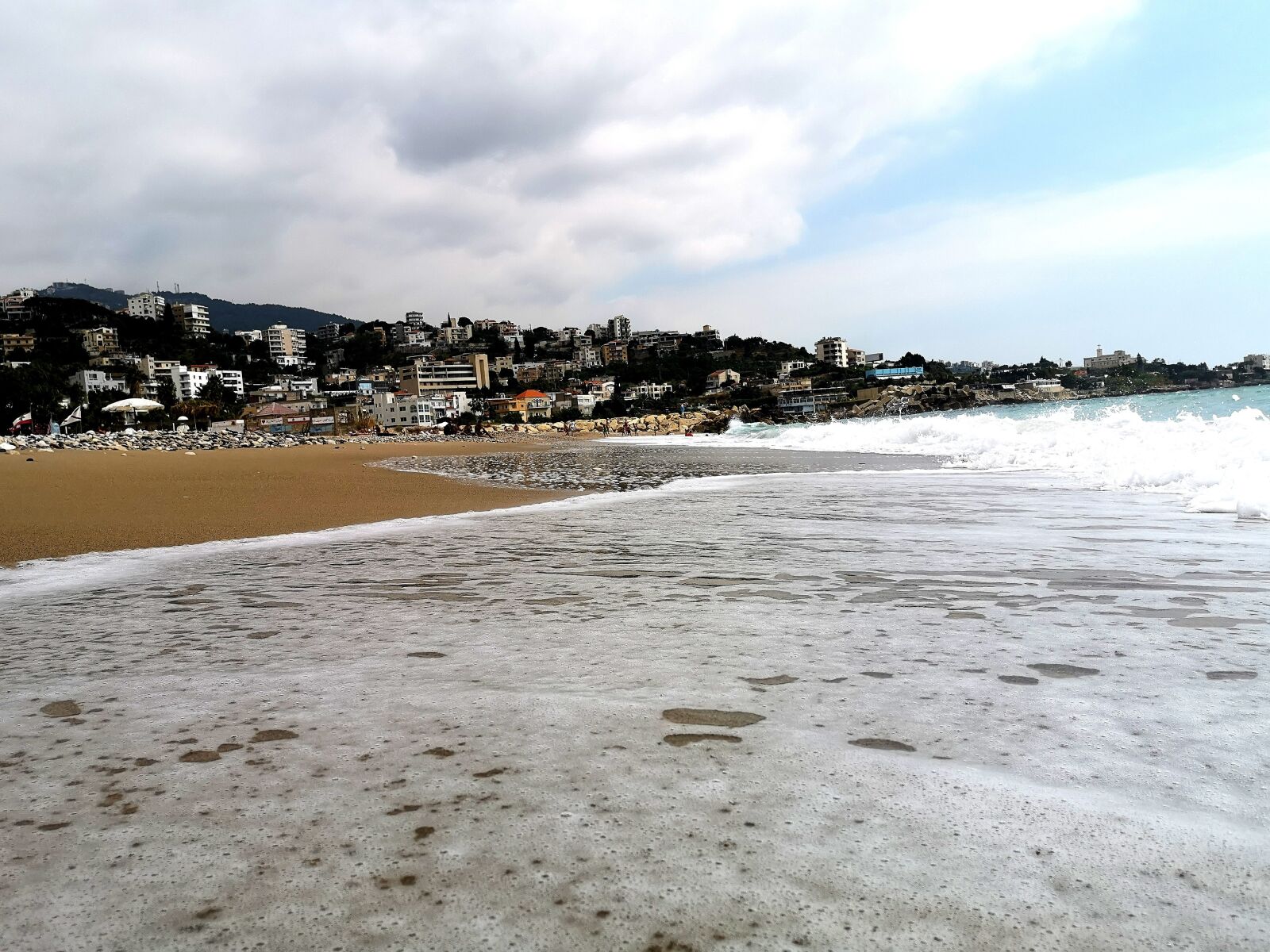 HUAWEI CLT-L29 sample photo. Sky, sand, beach photography