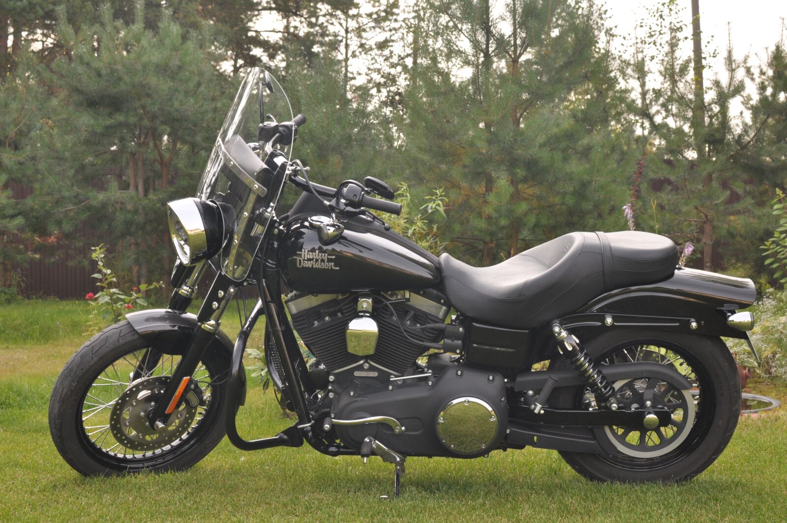 Nikon D90 sample photo. Motorcycle, bike, harley-davidson fxdb 2013 photography